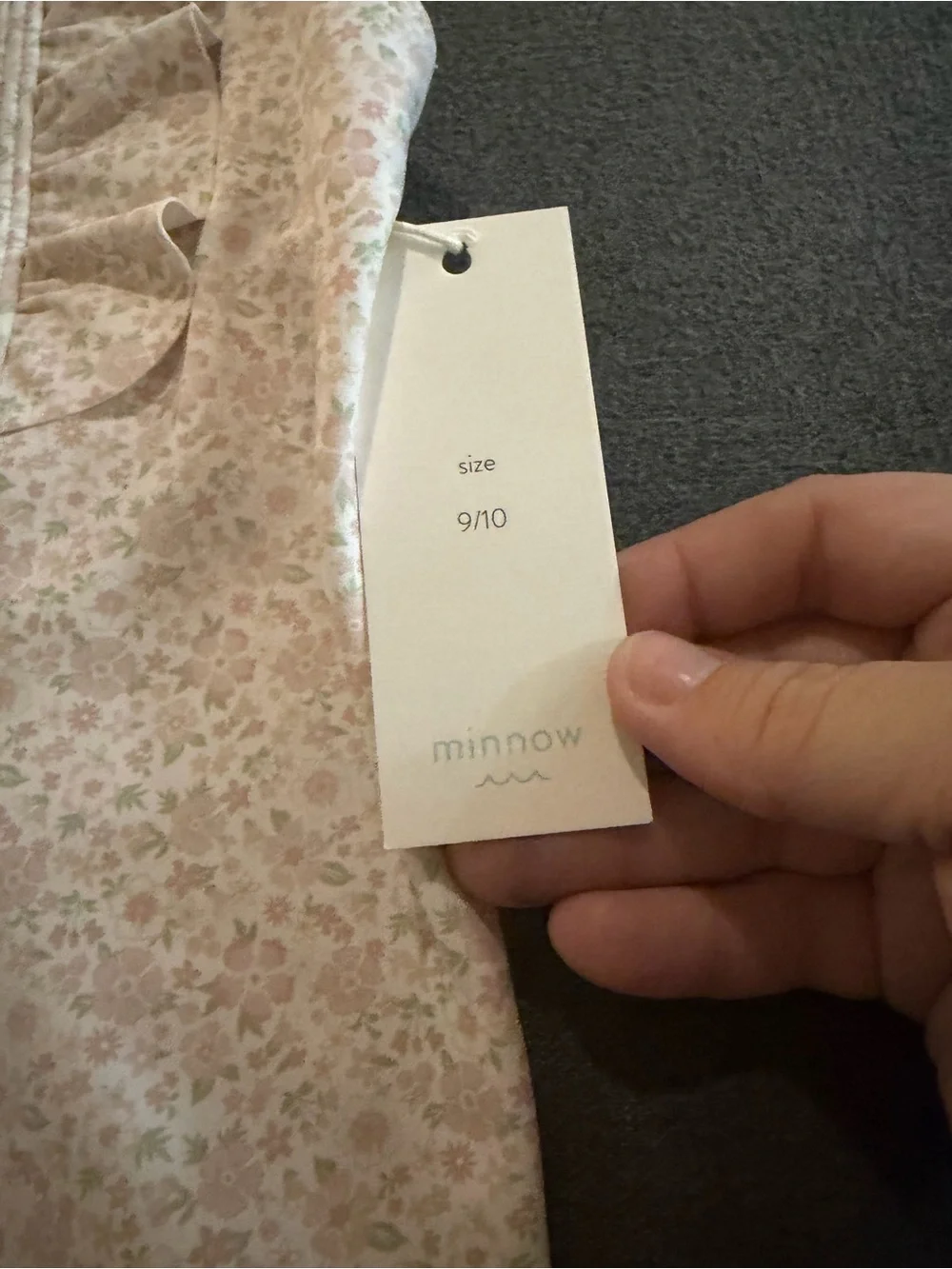 Minnow Antique Floral One Piece NWT